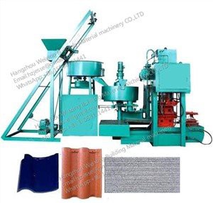 Машина за израду кровних плоча од влакнастог цемента